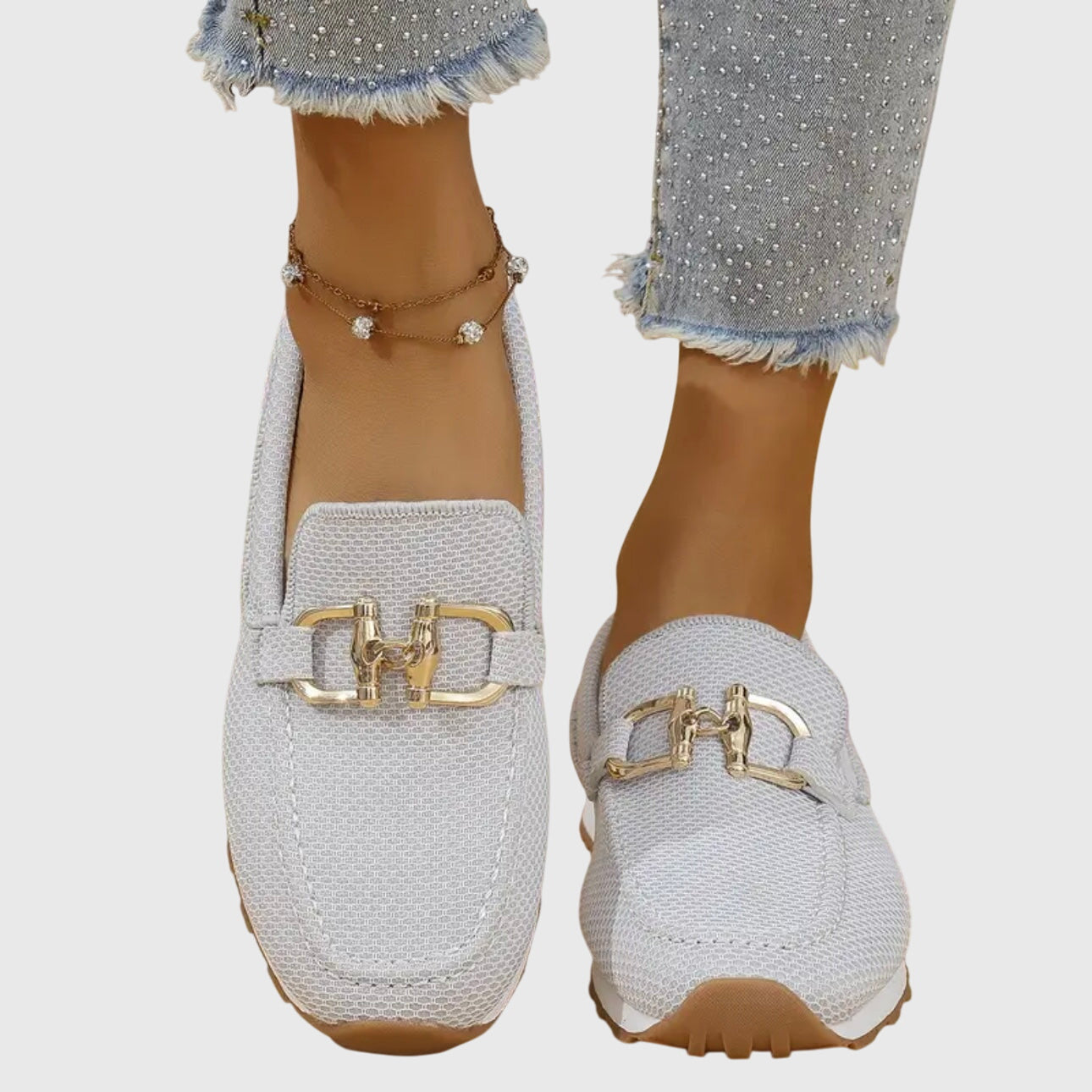 Dames Comfort Loafer Sneakers met Antislipzool en Lichtgewicht
