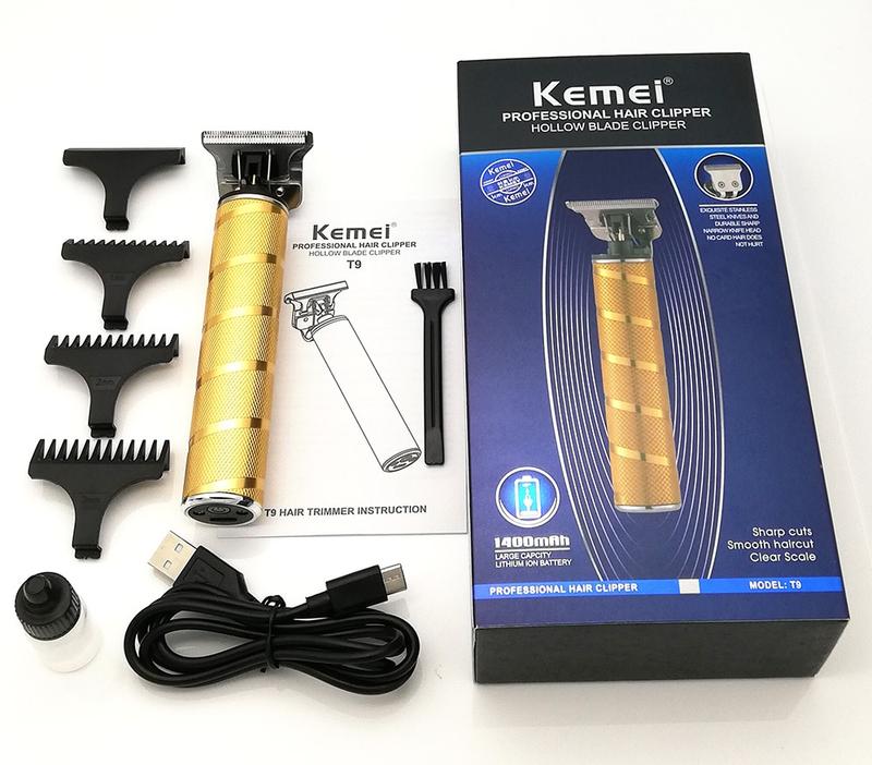Premium Verzorgingsset voor Haar en Baard – 3-in-1 Draadloze Trimmer