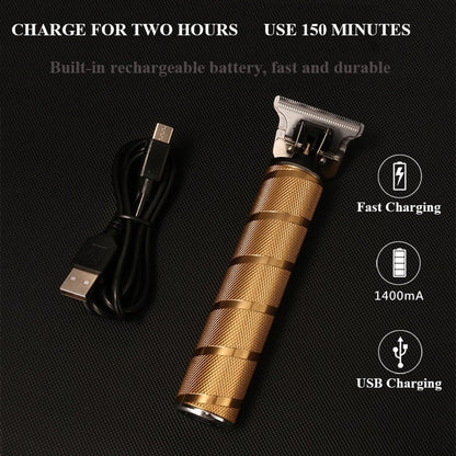 Premium Verzorgingsset voor Haar en Baard – 3-in-1 Draadloze Trimmer