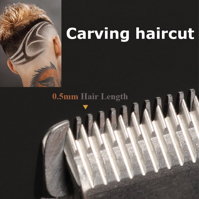 Premium Verzorgingsset voor Haar en Baard – 3-in-1 Draadloze Trimmer