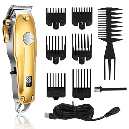 Premium Verzorgingsset voor Haar en Baard – 3-in-1 Draadloze Trimmer