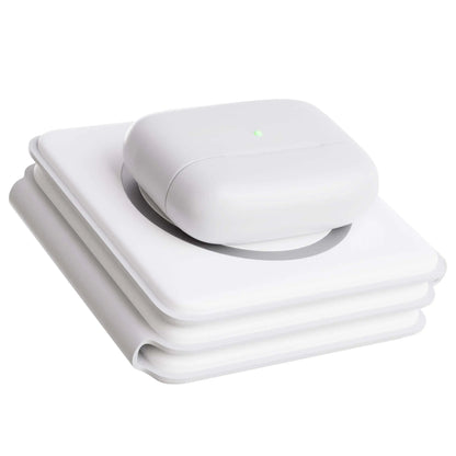 TriCharge Fold – 3-in-1 Opvouwbaar Draadloos Laadstation