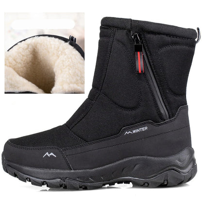 Halfhoge Winter Snowboots voor Dames en Heren – Warm Pluche Binnenvoering – Arvid Boots