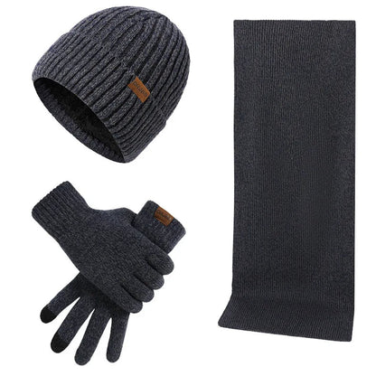 Winterset Muts Sjaal Handschoenen Heren - Casual en Warm