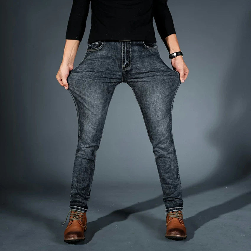 Slanke Stretch Jeans voor Heren met Comfortabele Pasvorm