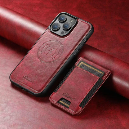 LuxCase Leren Telefoonhoes met Kaartsleuf en Standaard – Geschikt voor iPhone