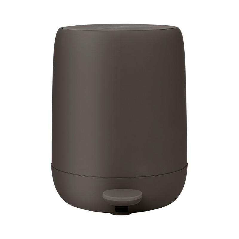 Elegante Matte Toiletborstel met Houder – Modern Design