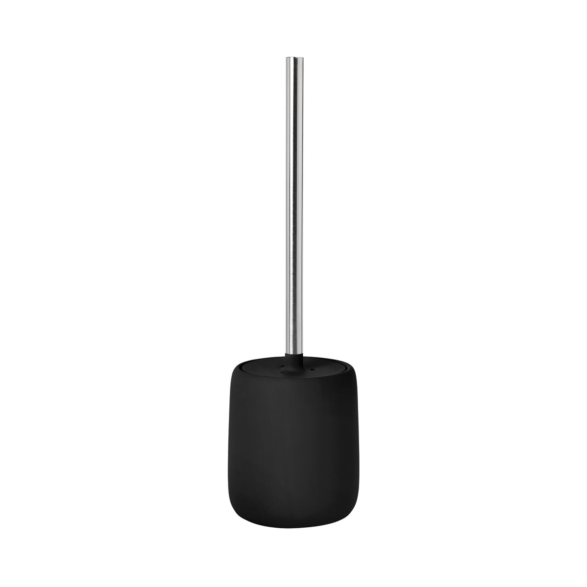 Elegante Matte Toiletborstel met Houder – Modern Design