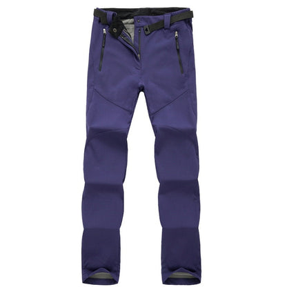 Waterafstotende Outdoor Wandelbroek voor Dames – Warm en Rekbaar met Ritszakken