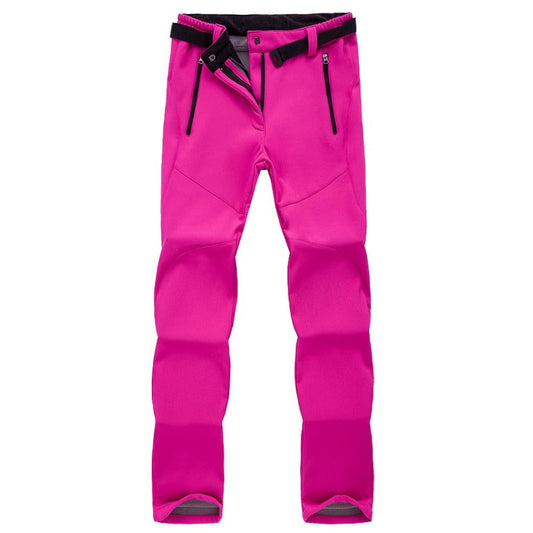 Waterafstotende Outdoor Wandelbroek voor Dames – Warm en Rekbaar met Ritszakken