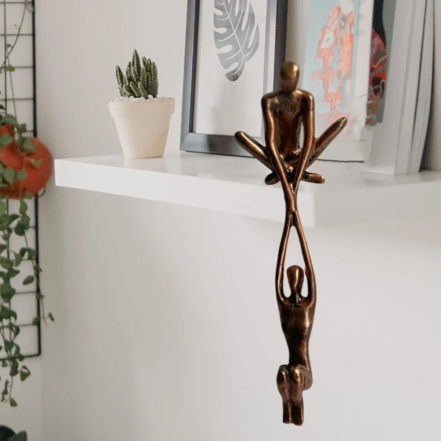 LoveBalance Beeldje – Decoratief Sculptuur van Liefde en Balans