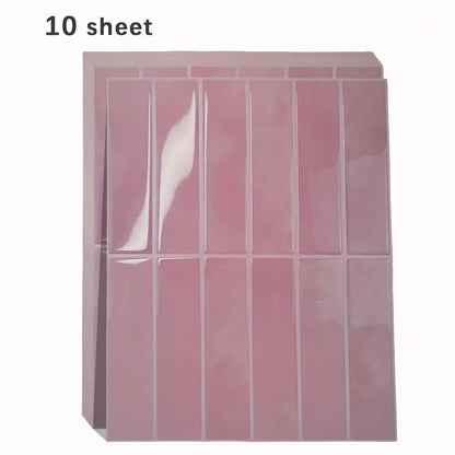 Self-Adhesive 3D Wall Tile Panels for Kitchen and Bathroom