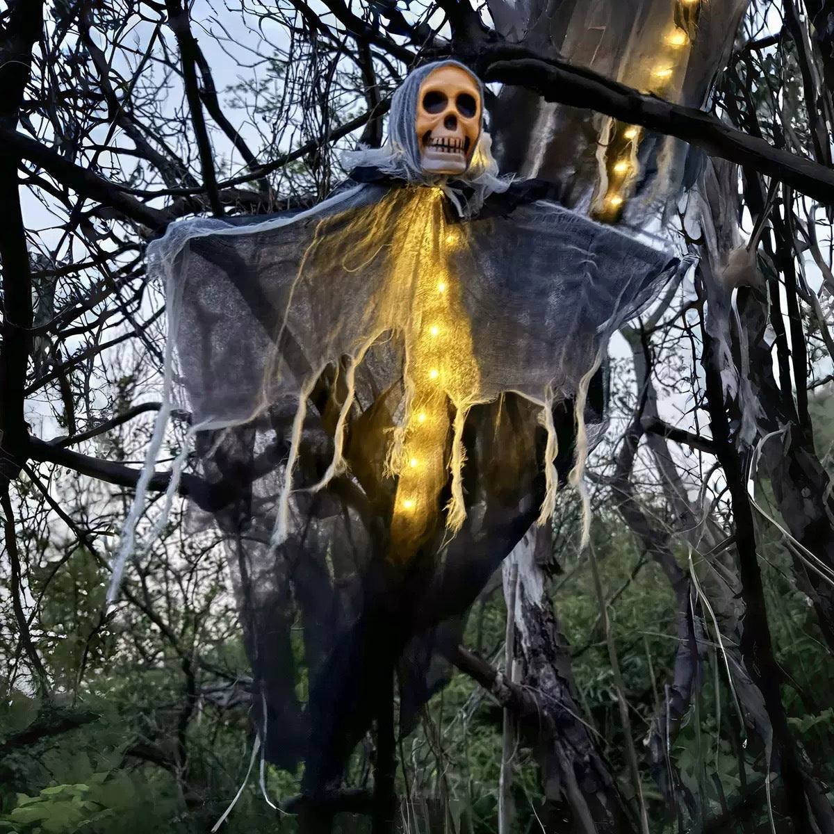 Halloween Hangdecoratie – Spookgeest 85cm in Verschillende Kleuren