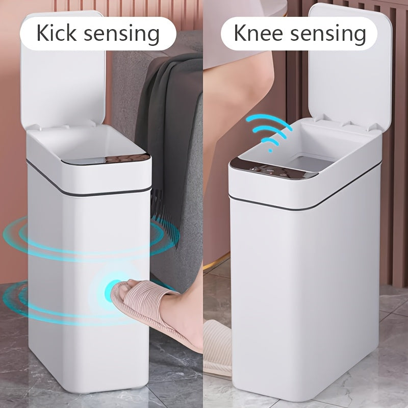 Set van 2 Slimme Sensor Prullenbakken – Touchless en Compact (Zwart)
