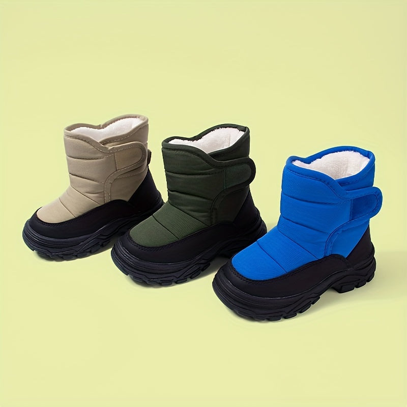 Winterstap Kinder Sneeuwlaarzen – Warme Fleecevoering en Antislipzool