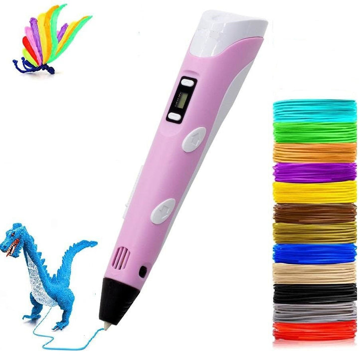 KleurPunt 3D Pen – Creatieve Tekenpen voor Kinderen met 20 Kleuren Filament