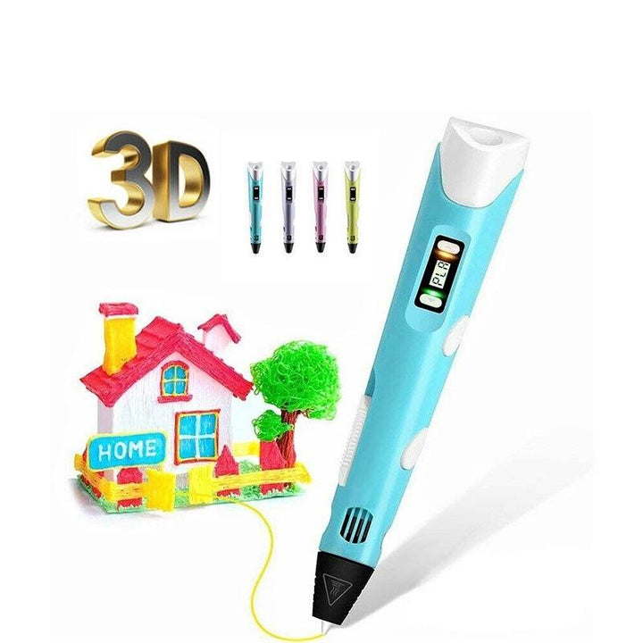 KleurPunt 3D Pen – Creatieve Tekenpen voor Kinderen met 20 Kleuren Filament