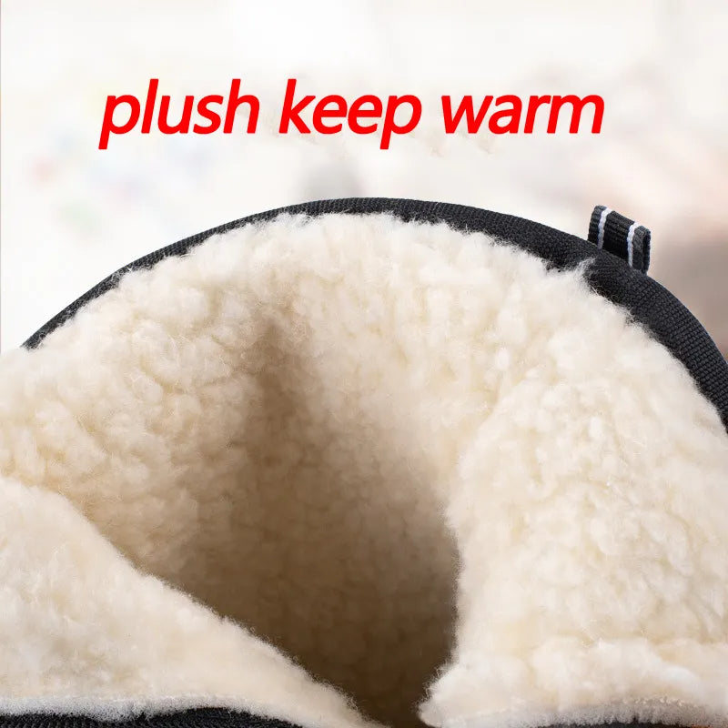 Halfhoge Winter Snowboots voor Dames en Heren – Warm Pluche Binnenvoering – Arvid Boots