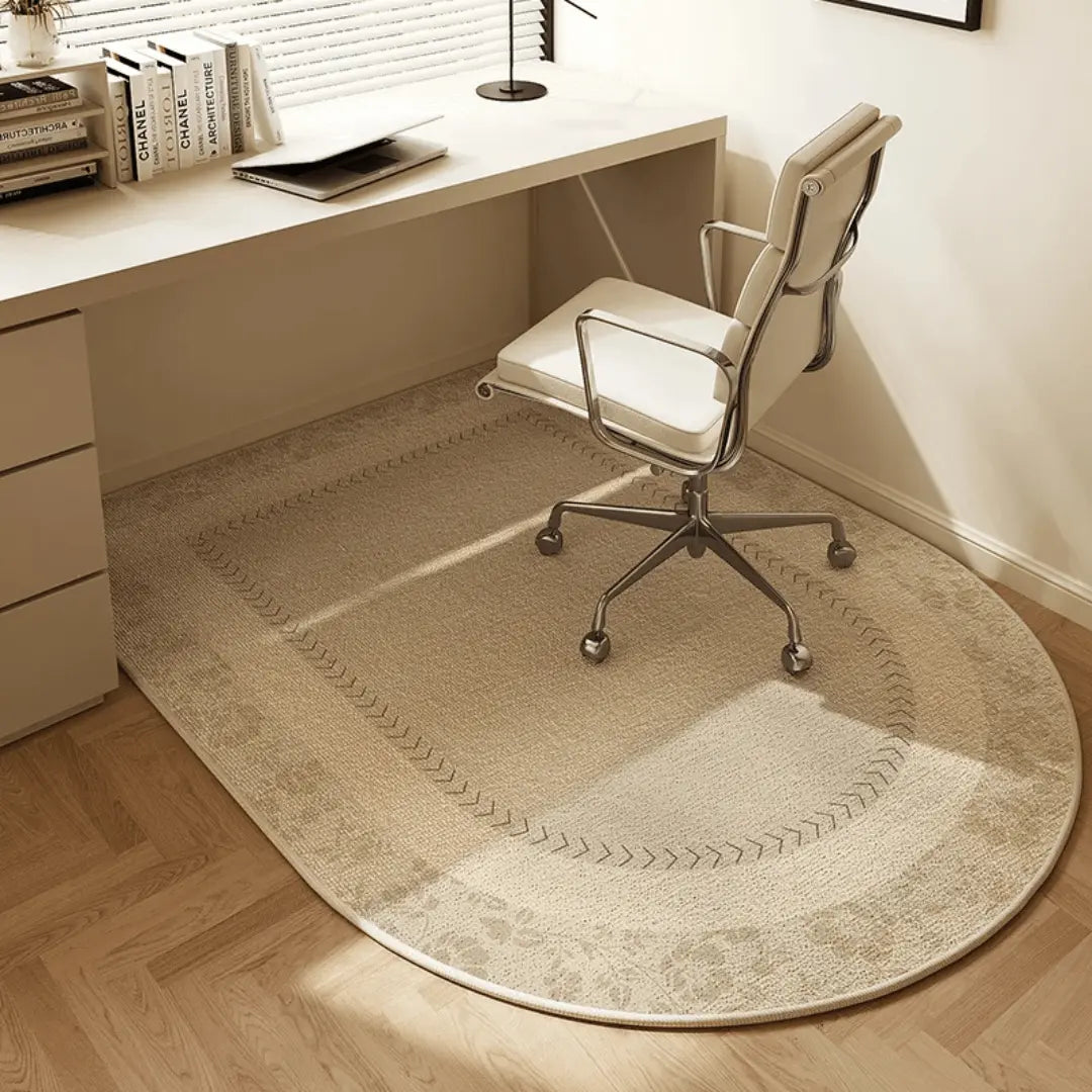 Ergonomische Bureaustoelmat met Antislip Onderzijde voor Vloerbescherming