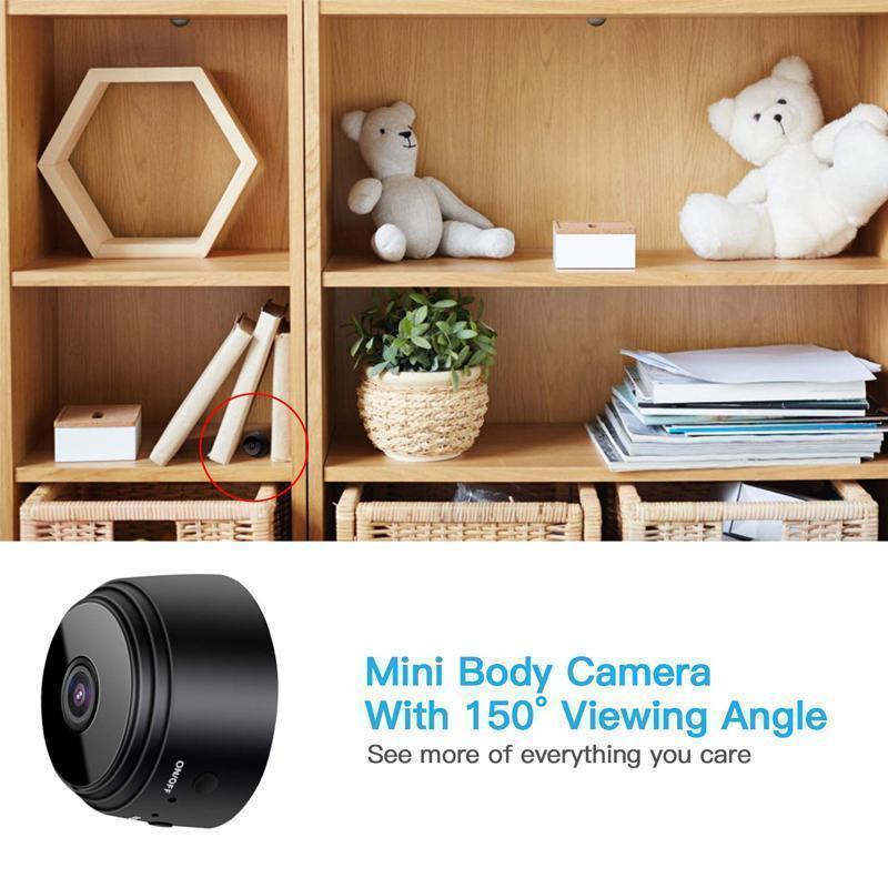 Magnetische WiFi Mini Achteruitrijcamera 1080p met Nachtzicht