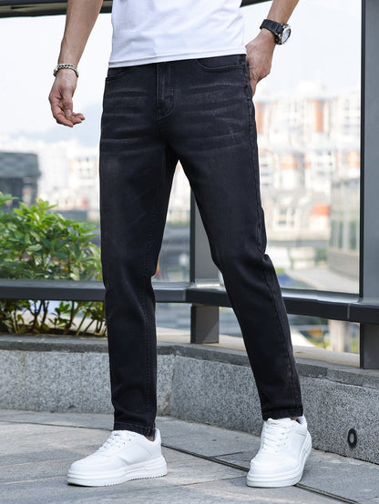 Heren Jeans ClassicFlex – Comfortabele Stretch Denim met Tijdloos Ontwerp