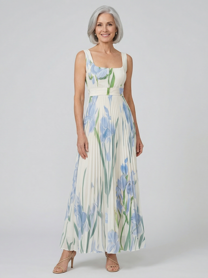 BloesemLuxe Maxi Jurk Met Bloemenprint
