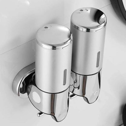 DuoPure Wanddispenser – Stijlvolle Zeepverdeler voor een Opgeruimde Badkamer