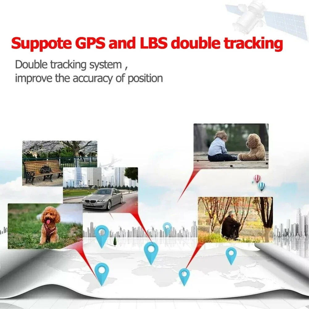 Auto GPS Tracker Magnetisch – Mini Draadloze Volgapparaat Zonder Abonnement voor Voertuigbeveiliging