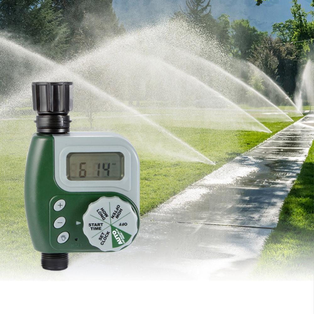Digitale Tuin Bewaterings Timer met Programmeerbare Irrigatie Controle