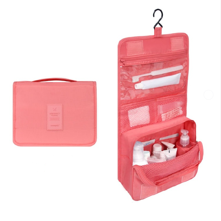 TravelEase – Waterafstotende Cosmetictas met Haak en Vakken | Reistoilettas