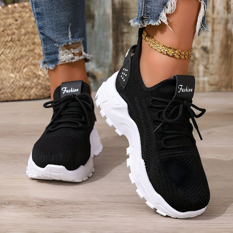 Comfort Plus Brede Sneaker met Voetboogondersteuning