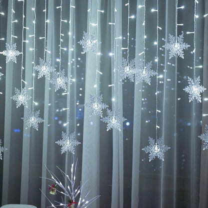 SneeuwLicht LED Gordijnverlichting – Decoratief en Herbruikbaar