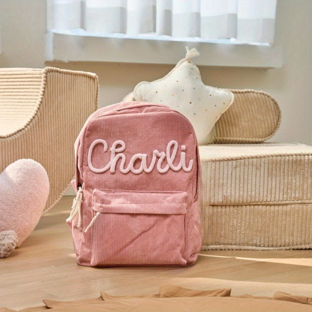 SchoolBloem Gepersonaliseerde Schoudertas – Lichtgewicht & Verstelbare Band