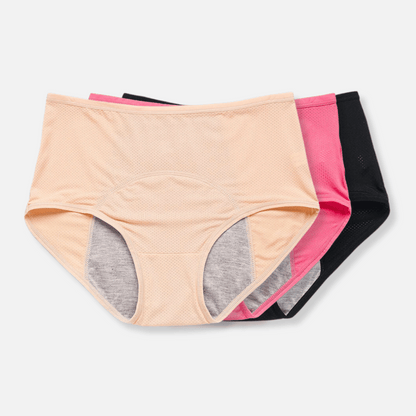 Elegant Dames Ondergoed met Lekvrije Technologie – Aurora ComfortSlip