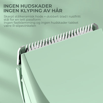 VachtTrim 4-in-1 Draadloze Huisdiertrimmer voor Honden en Katten
