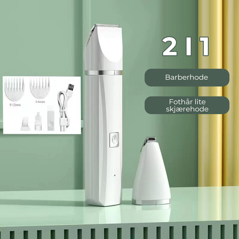 VachtTrim 4-in-1 Draadloze Huisdiertrimmer voor Honden en Katten
