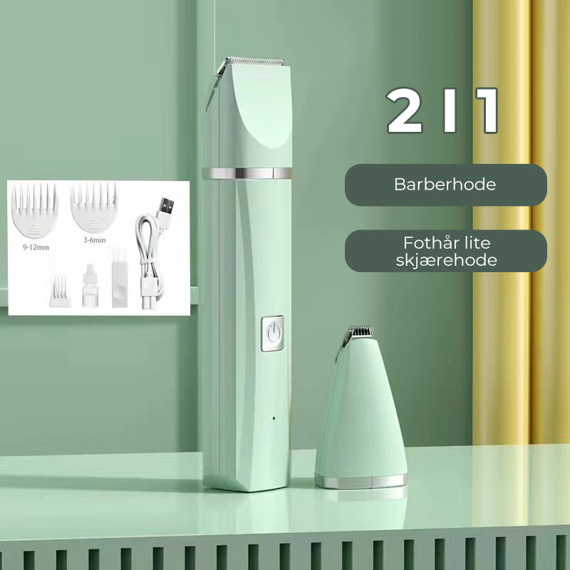 VachtTrim 4-in-1 Draadloze Huisdiertrimmer voor Honden en Katten