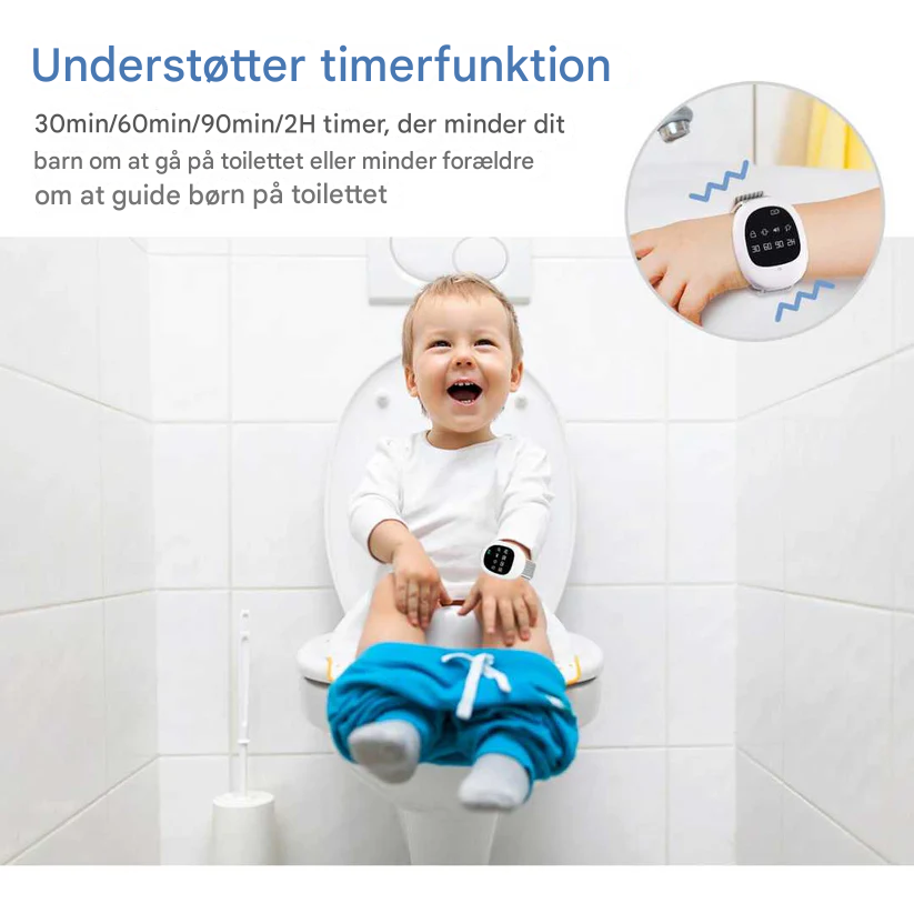 Draadloos Bedplassenalarm met Trilsignaal & Timerfunctie – USB Oplaadbaar