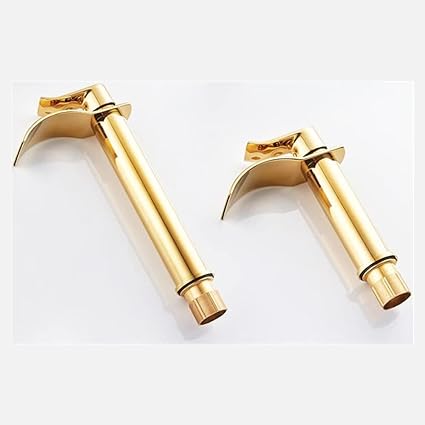 Messing Waterval Wastafelkraan met Mengfunctie - Elegante Badkamerkraan