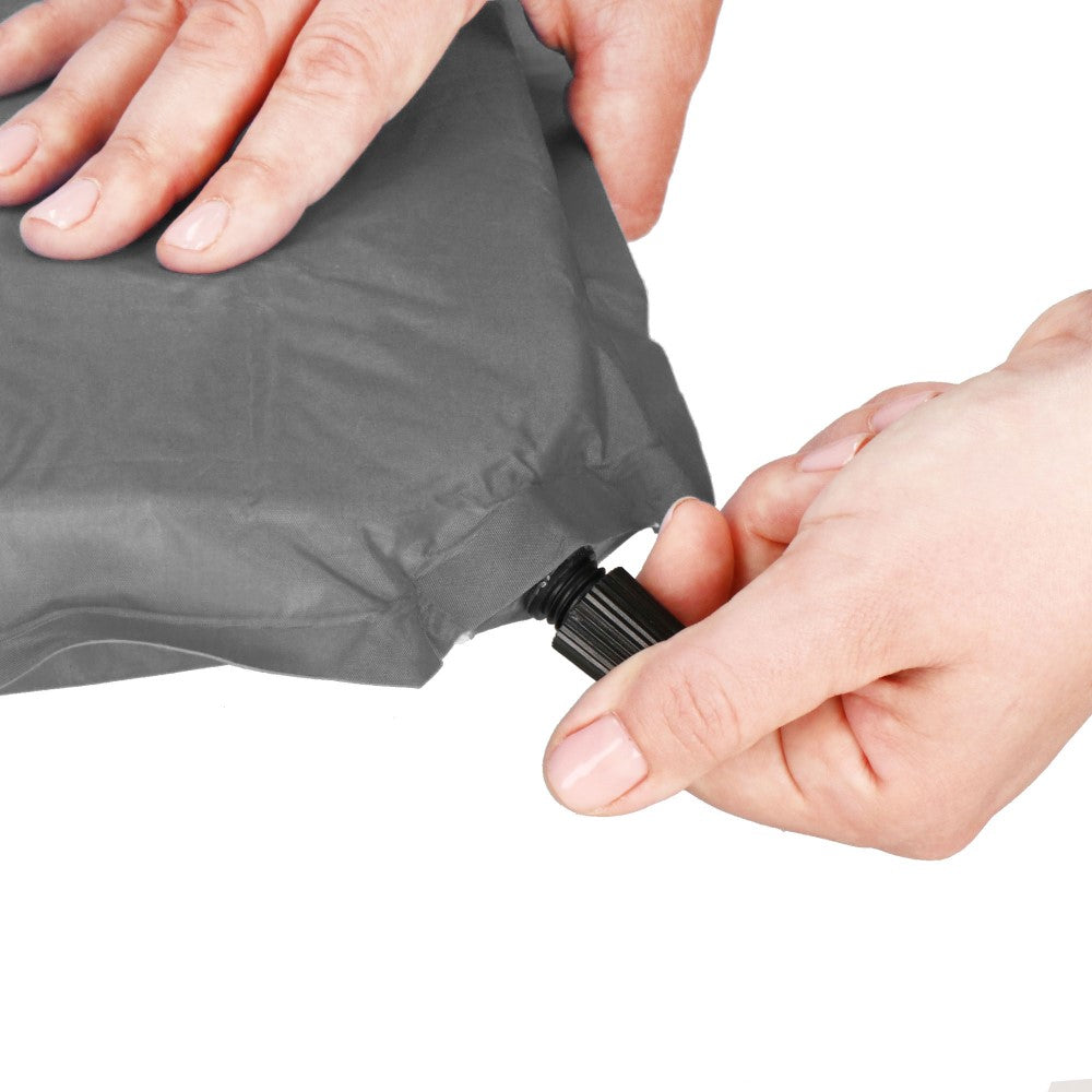 Lichtgewicht Zelfopblazende Slaapmat met Kussen – Compact en Comfortabel voor Kamperen & Backpacken