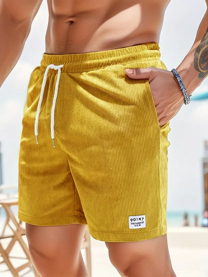 Zomerbries Heren Zwemshort – Sneldrogende en comfortabele zwembroek met elastische tailleband – Perfect voor strand en zwembad