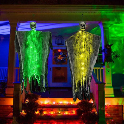 Halloween Hangdecoratie – Spookgeest 85cm in Verschillende Kleuren