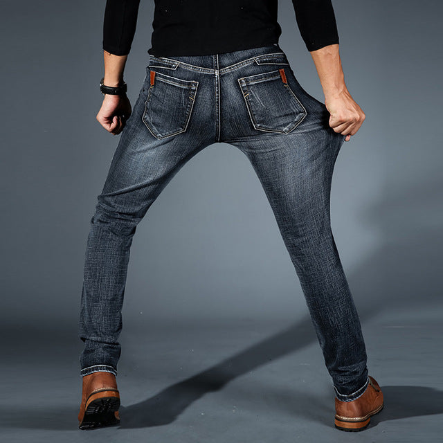 Slanke Stretch Jeans voor Heren met Comfortabele Pasvorm
