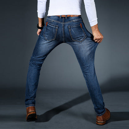 Slanke Stretch Jeans voor Heren met Comfortabele Pasvorm