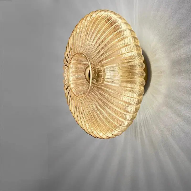 Wandlamp LumièreLux van Glas met Warme Gloed – De Sfeervolle Lichtaccentlamp