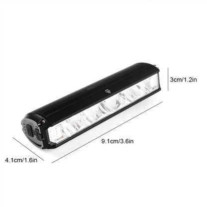 LED Fietsvoorlamp 180 Graden - 900 Lumen Waterdicht
