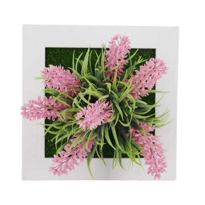 GroenFrame Wanddecoratie – 3D Kunstplant in Modern Ophangframe