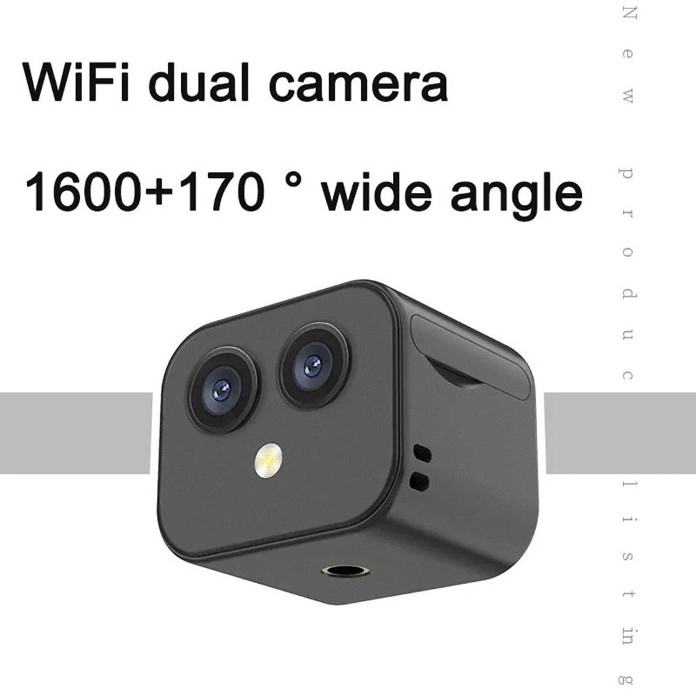 Draadloze 4K Beveiligingscamera met 170° Groothoek & Intercom
