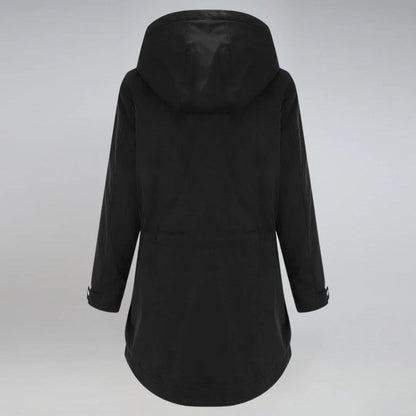 ArcticChic Damesparka – Waterafstotende Winterjas met Verstelbare Taille en Warme Voering