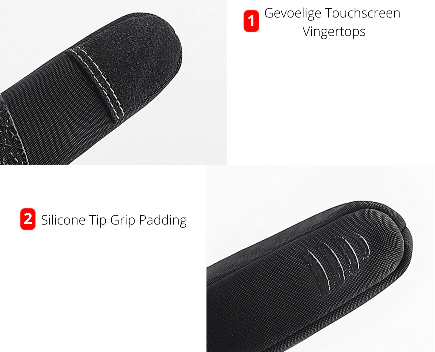 WinterHandschoenen SmartGrip – waterafstotende touch-handschoenen voor buiten